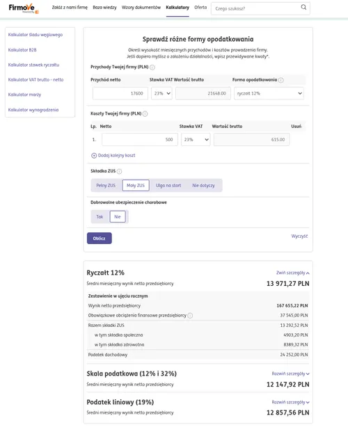Example of B2B Taxes