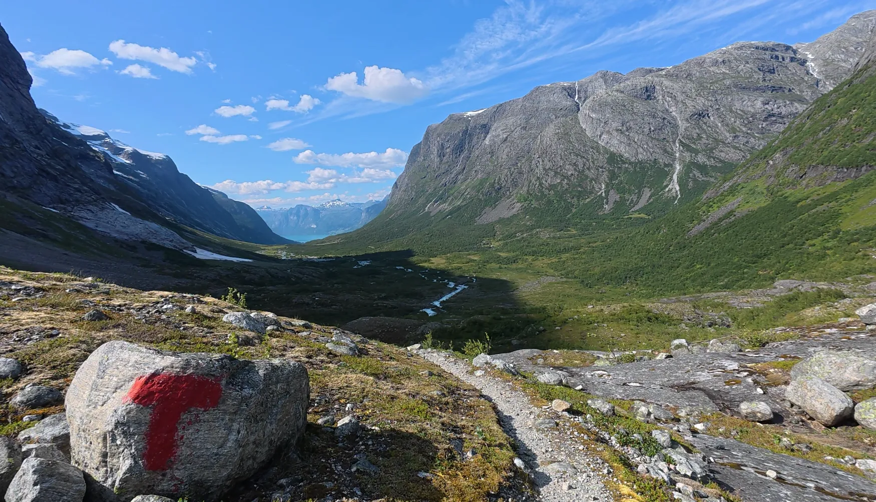 Hiking around Norway
